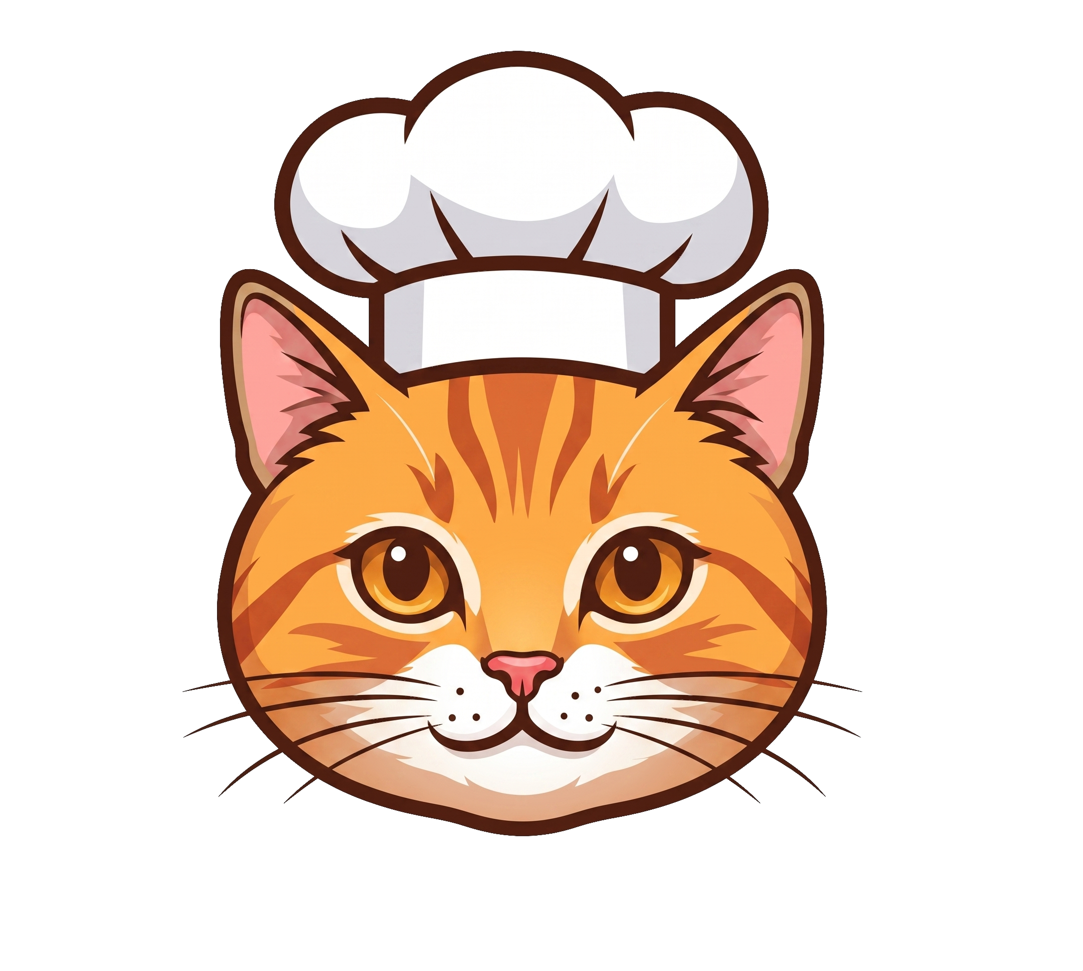 Logo Neko no Keki - Gato Chef Pastelero